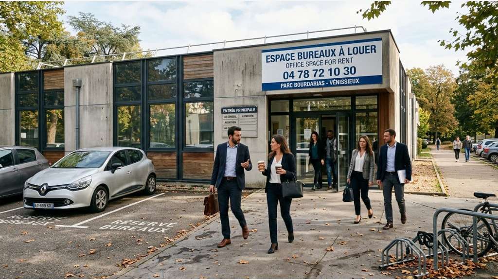 Bureaux à louer 16m² en RDC + parking à Vénissieux