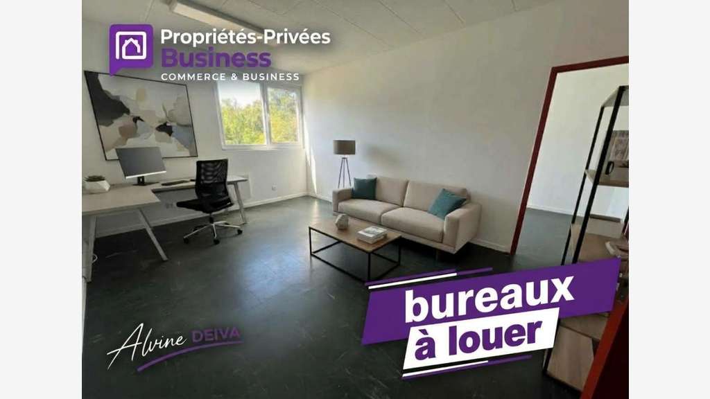 Bureau 32m² avec 2 parkings à Creil Parc Alata