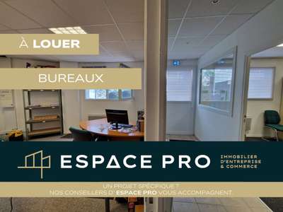 A louer bureaux de 135m² en RDC à Caen Ouest