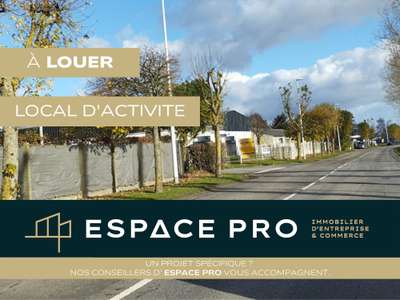 A louer local d'activités de 400m² Ouest de Caen