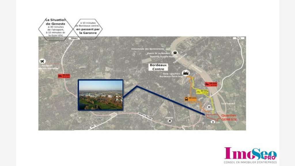 Bureaux de 410m² à louer à Villenave d'Ornon