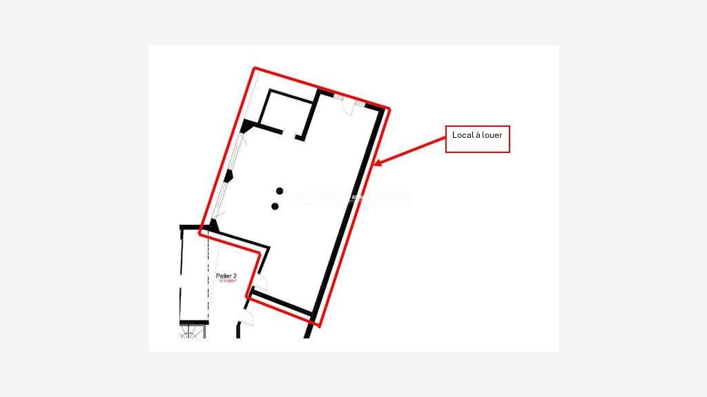 A louer bureaux 65m² R+1  à Villeneuve-d'Ascq
