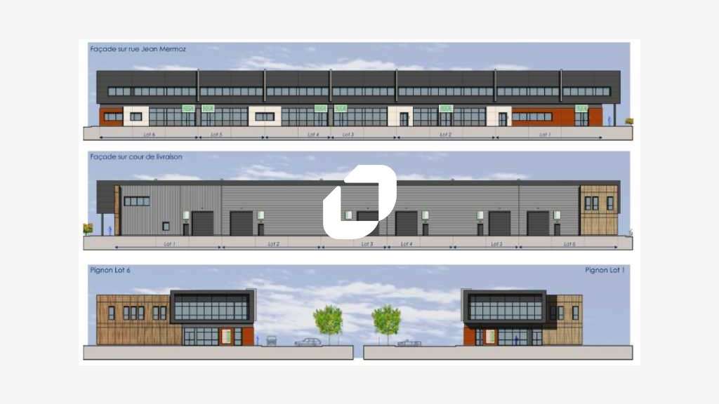 A louer Bureaux 804m² Villeneuve la garenne