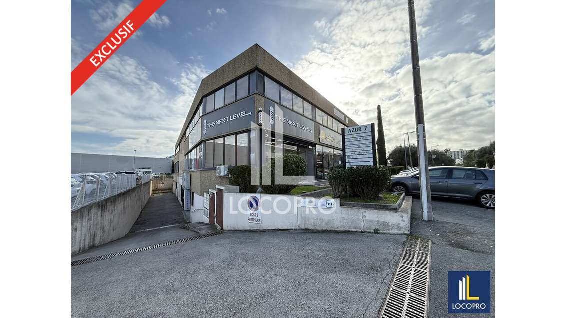 A louer bureaux  130m² R+1 à Villeneuve-Loubet