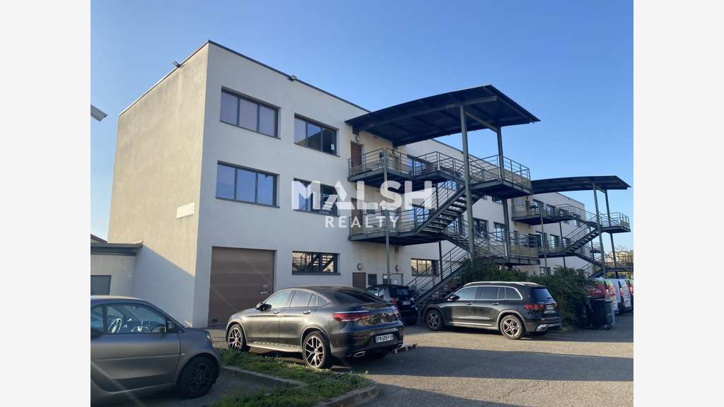 Bureaux 535m² divisibles à louer à Villeurbanne