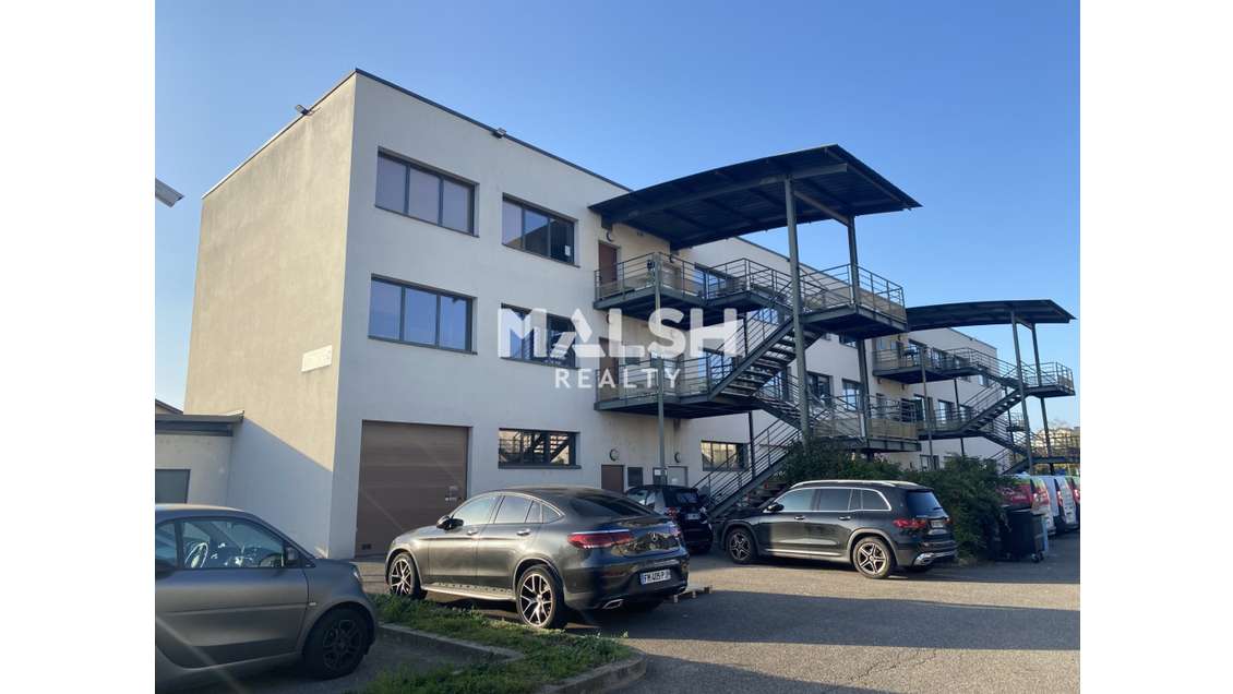 Bureaux 535m² divisibles à louer à Villeurbanne