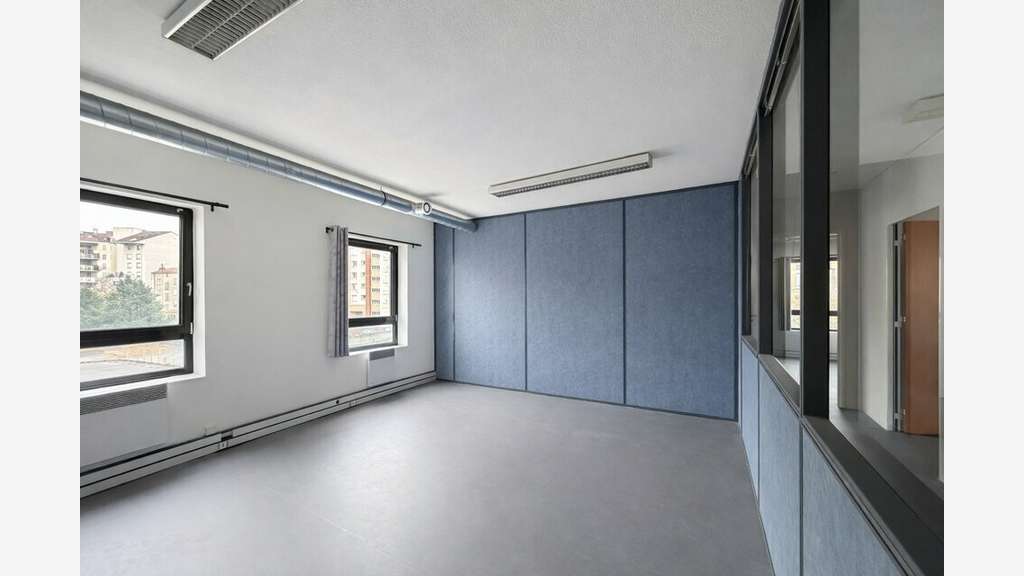 Bureaux divisibles 458m² à louer à Villeurbanne