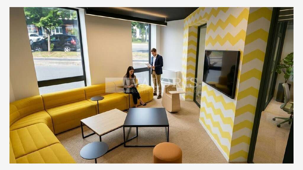 Bureaux modulables 1020m² à louer à Villeurbanne