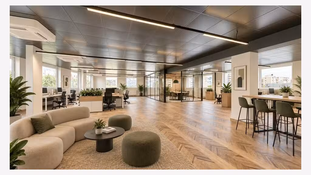 Bureaux divisibles de 2585m² à louer Villeurbanne
