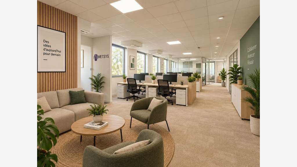 Bureaux divisibles de 2585m² à louer Villeurbanne