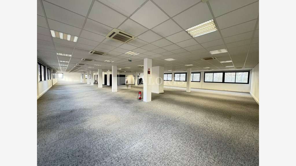 Bureaux lumineux de 599m² à louer à Villeurbanne