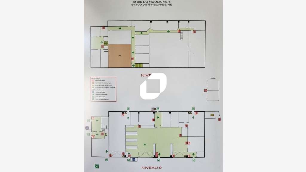 A louer Bureaux 900m² Vitry sur seine