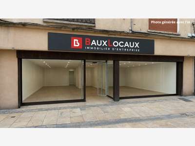A louer local 509m² rue piétonne à Carpentras