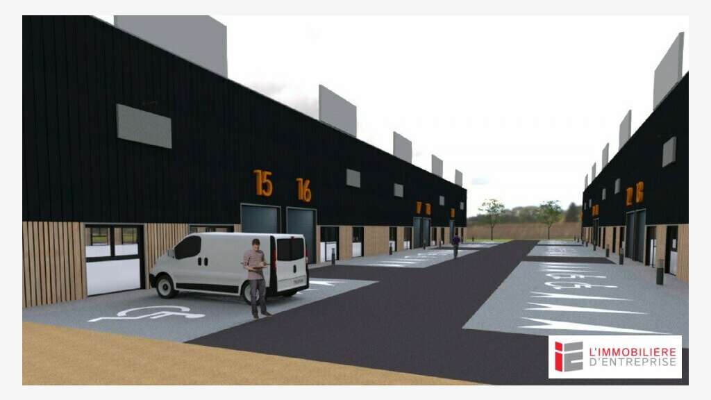 A louer cellule d'activité 228m² à Goven