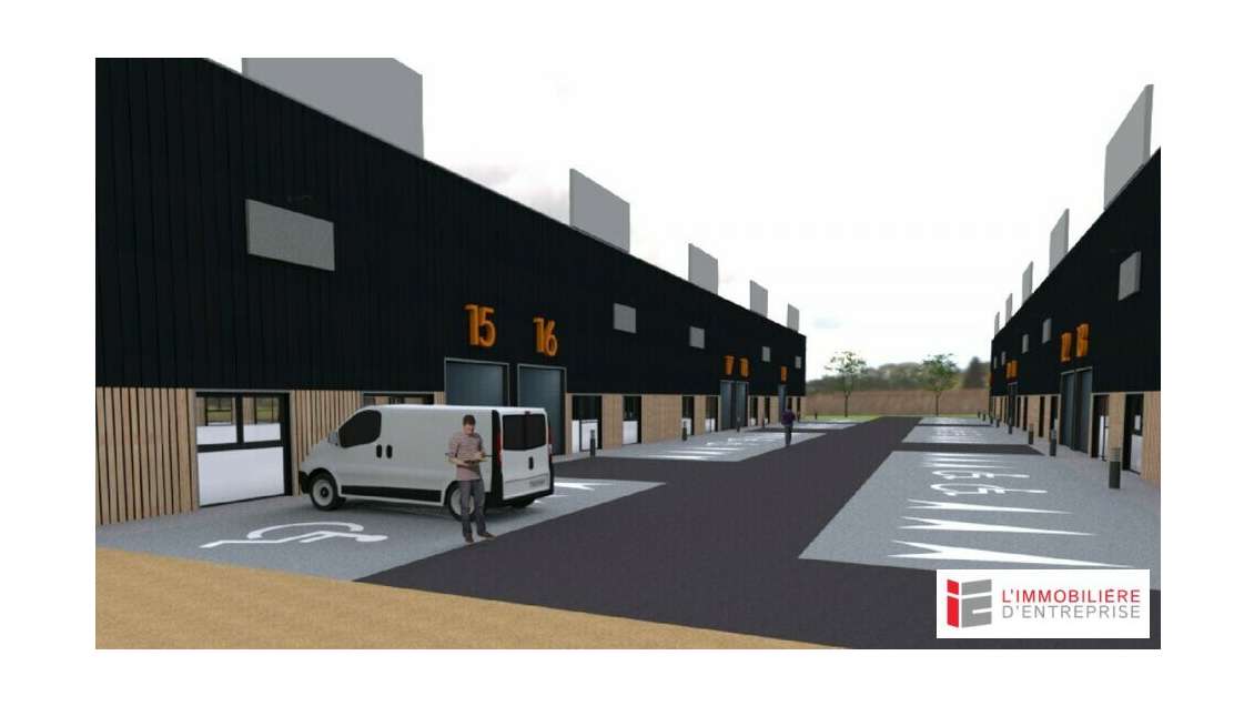 A louer cellule d'activité 228m² à Goven