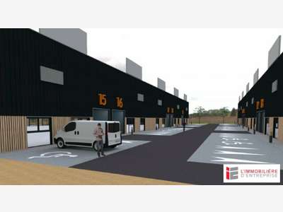 A louer cellule d'activité 228m² à Goven