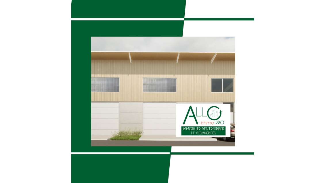 A louer cellule artisanale neuve 167m² à Bayonne  