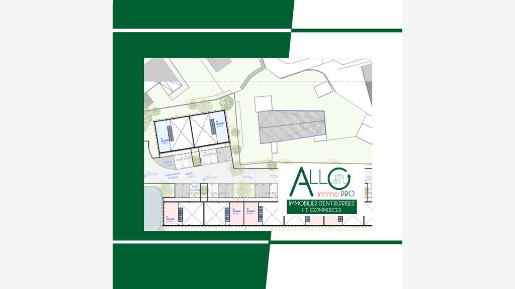 A louer cellule artisanale neuve 182m² à Bayonne