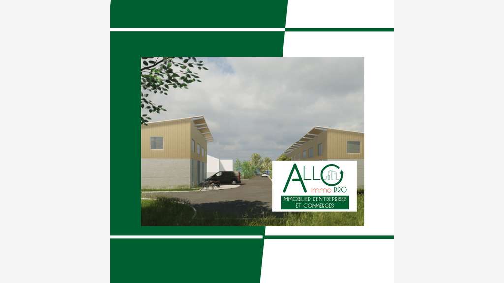 A louer cellule artisanale neuve 182m² à Bayonne