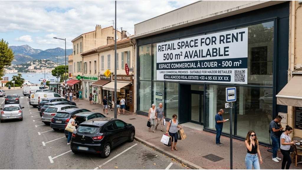 A louer cellule 500m² empl premium ZI Baleone
