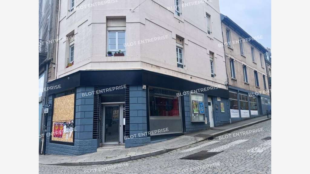 A louer cellule 200m²centre-ville de Saint-Brieuc