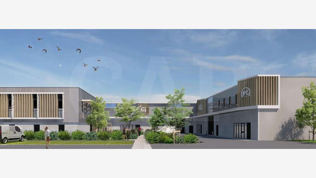 A louer cellule d'activités neuve 817m² à Pacé