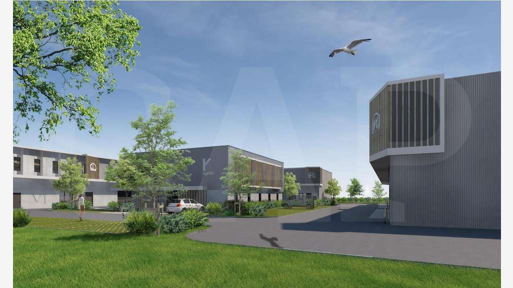 A louer cellule d'activités neuve 817m² à Pacé