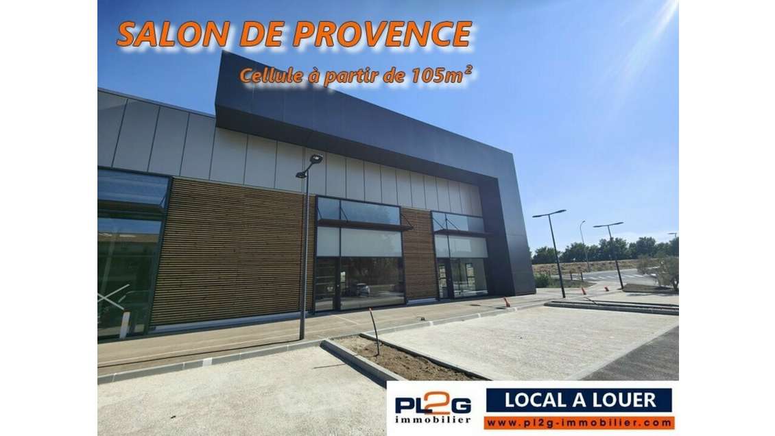 A louer cellule neuve 105m² à Salon-de-Provence