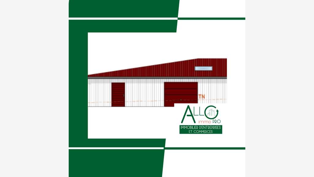A louer cellules artisanales neuves 120m² à Bardos