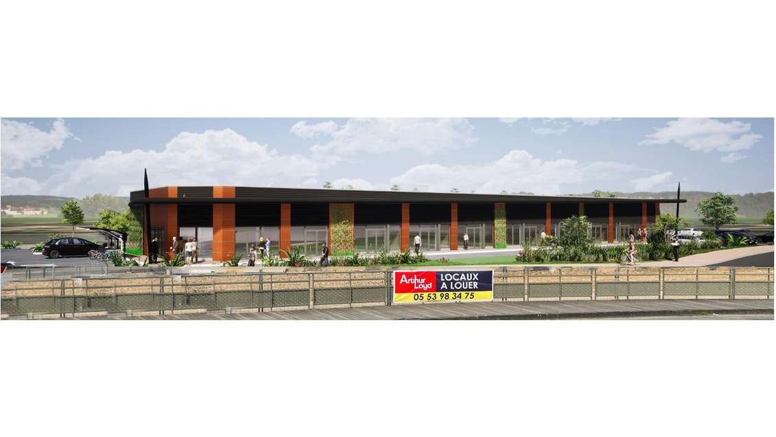 A louer local 100m² emplacement idéal Castelculier