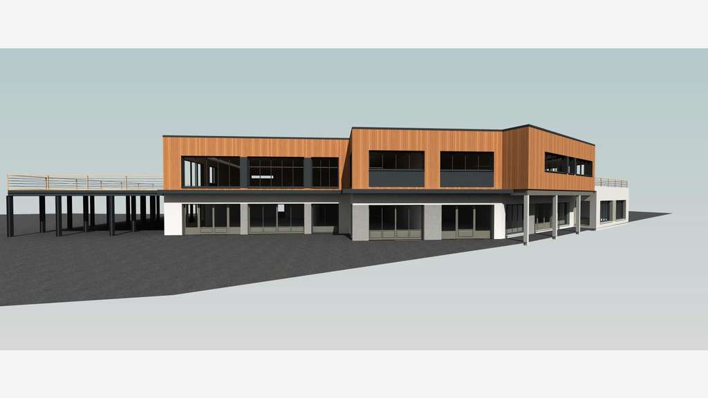 A louer local neuf 126m² à Châtelaudren-Plouagat