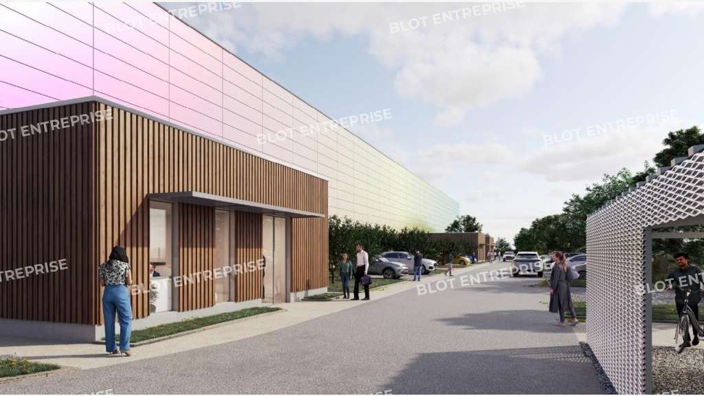 A louer cellules logistiques dès 3000m² Bourgbarré