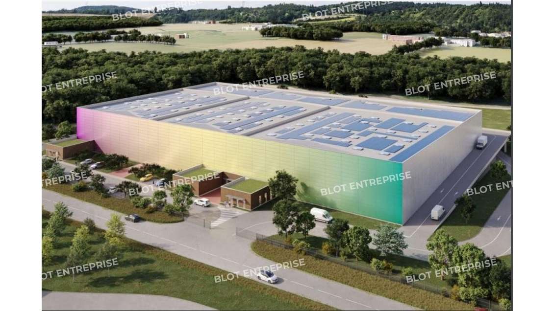 A louer cellules logistiques dès 3000m² Bourgbarré