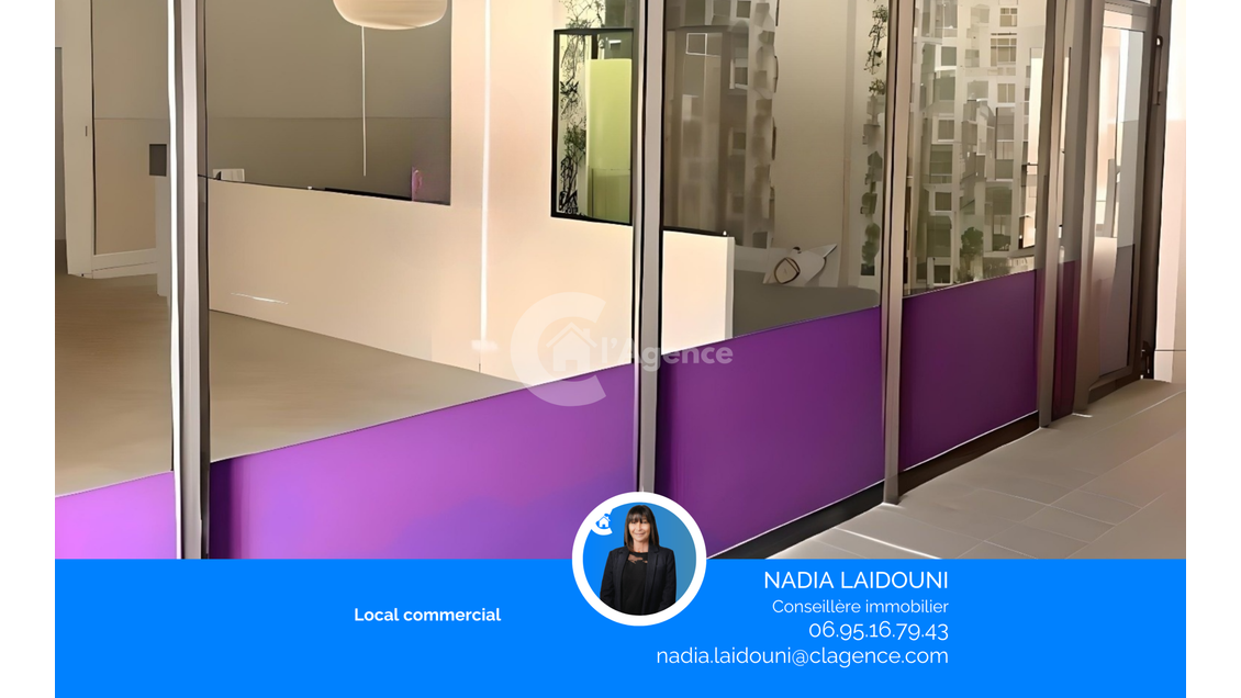 A louer commerce 90m² à Sophia-Antipolis