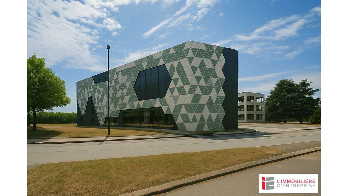 Location de bureaux neufs 140m² divisibles à Pacé 