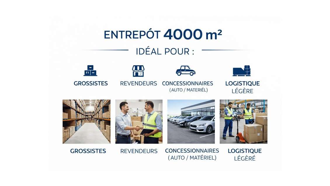 A louer entrepôt 4017m² à Villefranche sur Saône