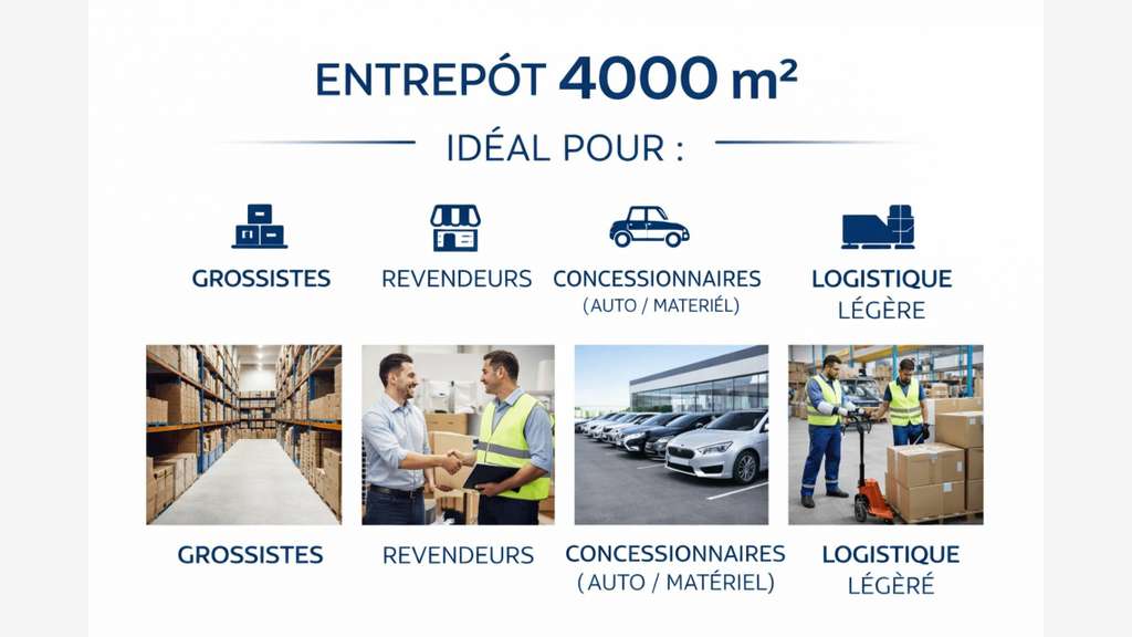 A louer entrepôt 4017m² à Villefranche sur Saône