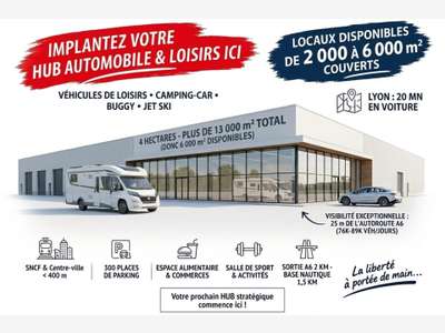 A louer entrepôt 4017m² à Villefranche sur Saône
