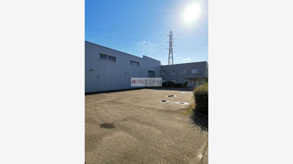 Depot entrepôt bureaux 1300m² à louer à Richemont