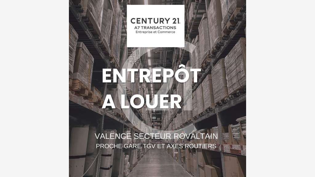 A louer entrepôts sur la zone Rovaltain à Valence