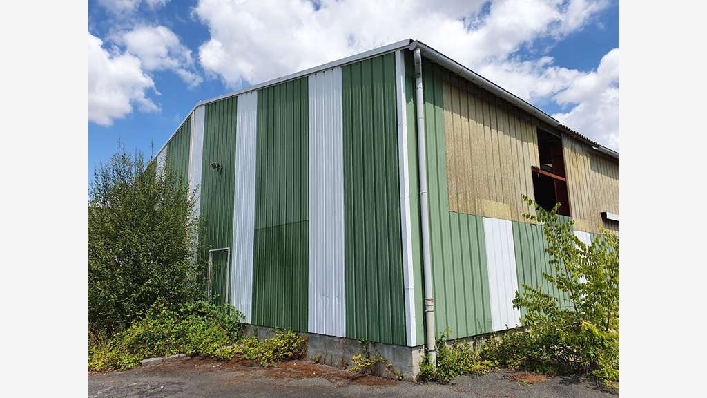 Entrepôt 2187m² à louer zone industrielle Coutras