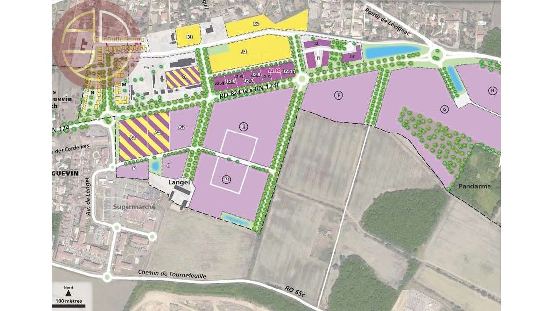 Loue entrepôt de 485m² Nord Ouest Toulouse Pibrac