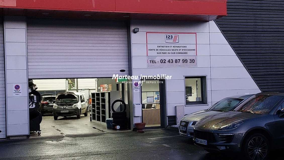 A louer local d'activité 291m² Zone Nord Le Mans