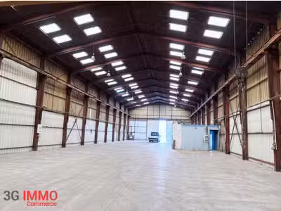A louer entrepôt 1750m² à Gauchy Saint-Quentin Sud