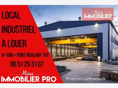 Entrepôt grande hauteur 4400m² à Saint-Étienne