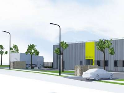 Entrepôt logistique 400m² à louer à Sarceaux