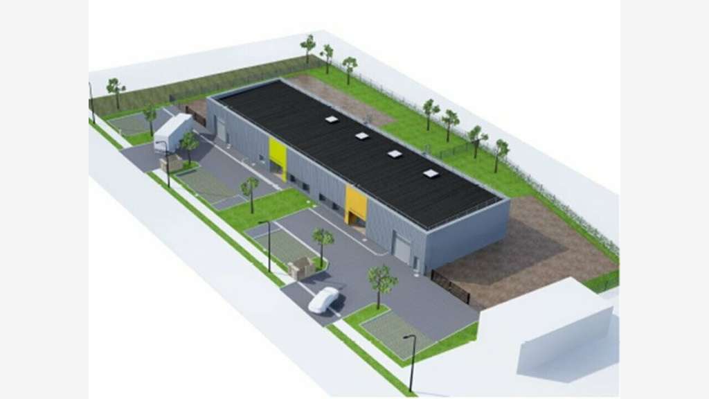 Entrepôt logistique 300m² à louer à Sarceaux