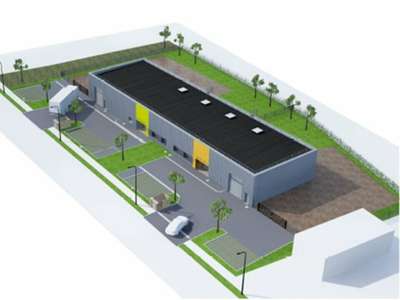 Entrepôt logistique 300m² à louer à Sarceaux