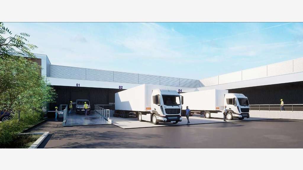À louer entrepôt logistique 6 482m² ZA Courtine 