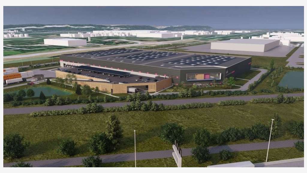 A louer entrepôt logistique 22834m² à Oudalle
